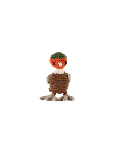 toft ed's animal mini Gilbert the Pheasant amigurumi crochet